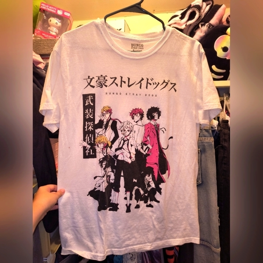 Bungo Stray Dogs Graphic T-Shirt Anime Manga Men's Women's Shirt